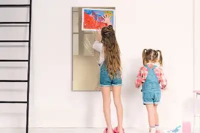Írható mágneses tábla absztrakt fény mintával