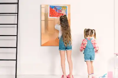 Törölhető tábla háromszögek absztrakciója mintával