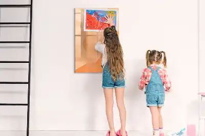 Törölhető tábla háromszögek absztrakciója mintával