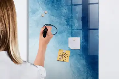 Törölhető tábla víz absztrakció mintával