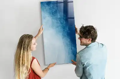 Törölhető tábla víz absztrakció mintával