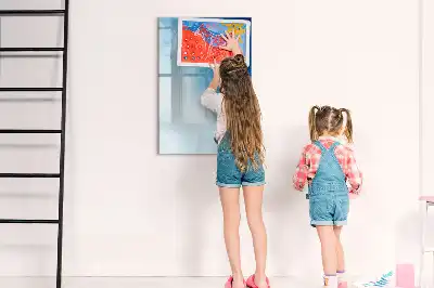 Törölhető tábla víz absztrakció mintával