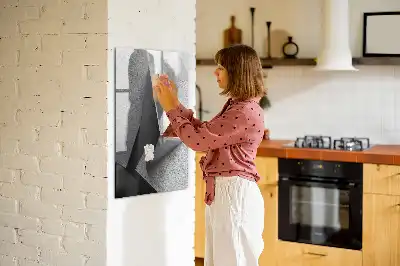 Törölhető tábla geometriai absztrakció mintával