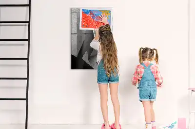 Törölhető tábla geometriai absztrakció mintával