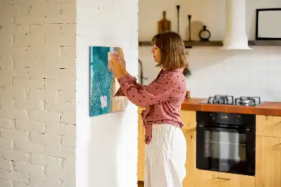 Törölhető tábla tengerpart mintával