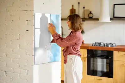 Törölhető tábla akvarell foltok mintával
