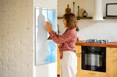Törölhető tábla akvarell foltok mintával
