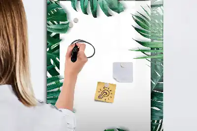 Törölhető tábla monstera kerettel