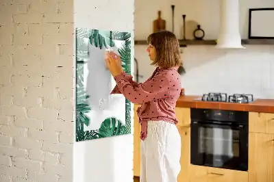 Törölhető tábla monstera kerettel