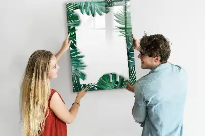 Törölhető tábla monstera kerettel
