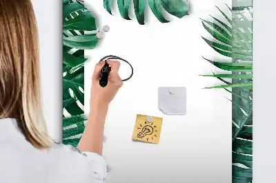 Törölhető tábla monstera kerettel