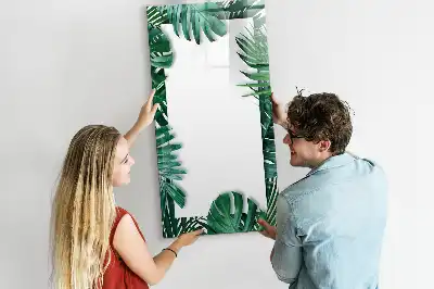 Törölhető tábla monstera kerettel