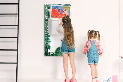 Törölhető tábla monstera kerettel