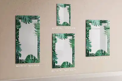 Törölhető tábla monstera kerettel