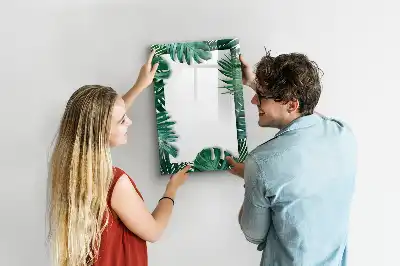 Törölhető tábla monstera kerettel