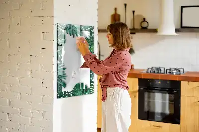 Törölhető tábla monstera kerettel
