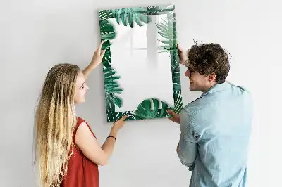 Törölhető tábla monstera kerettel