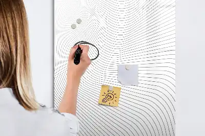 Törölhető tábla szürke vonalas mintával