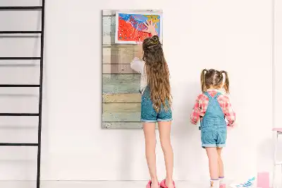 Írható mágneses tábla pasztell színű kivitelben