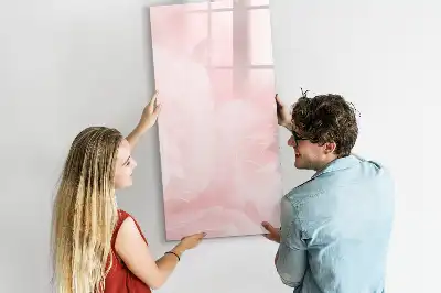 Rózsák mintás törölhető tábla rózsák mintával