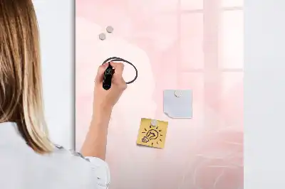 Rózsák mintás törölhető tábla rózsák mintával