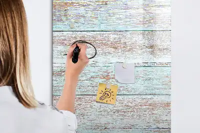 Írható mágneses tábla pasztell színű kivitelben