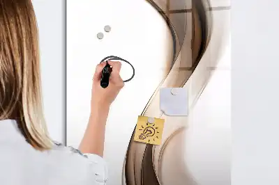 Törölhető tábla hullám absztrakció mintával