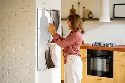 Törölhető tábla hullám absztrakció mintával