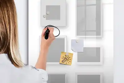 Törölhető tábla képkeret formátumú