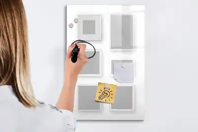 Törölhető tábla képkeret formátumú