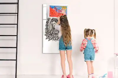 Írható mágneses tábla guadalupe-i Szűzanya mintával