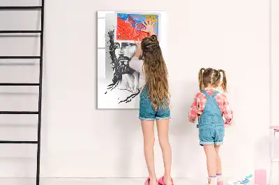 Törölhető tábla Jézus Krisztus mintával