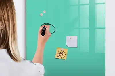 Törölhető tábla türkiz színű