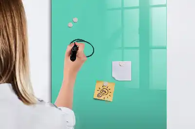 Törölhető tábla türkiz színű