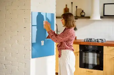Írható mágneses tábla kék színben