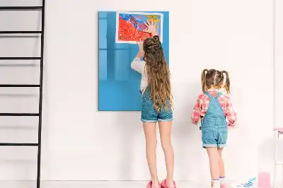 Írható mágneses tábla kék színben
