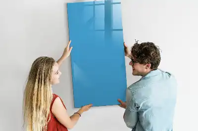 Írható mágneses tábla kék színben