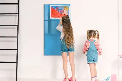 Írható mágneses tábla kék színben