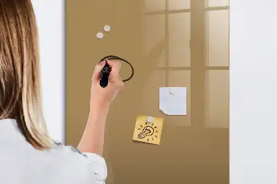 Törölhető tábla sötétbézs színű