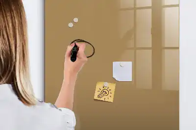 Törölhető tábla sötétbézs színű