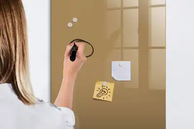 Törölhető tábla sötétbézs színű