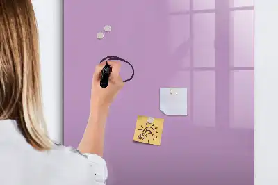Írható mágneses tábla lila színben