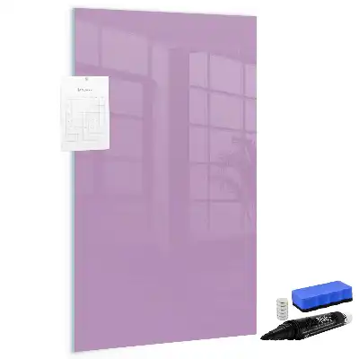 Írható mágneses tábla lila színben