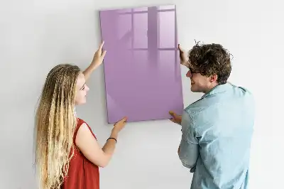 Írható mágneses tábla lila színben