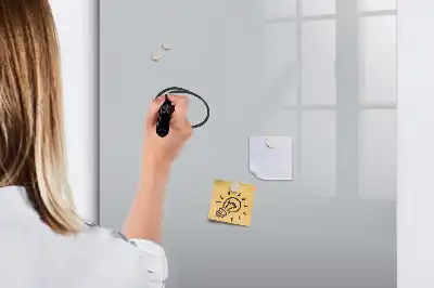 Törölhető tábla világosszürke színű