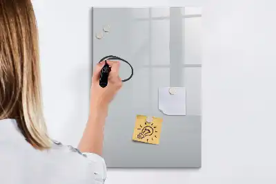 Törölhető tábla világosszürke színű
