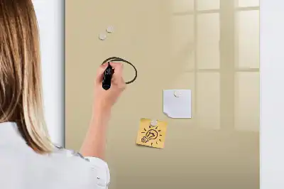 Írható mágneses tábla bézs színben