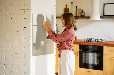 Írható mágneses tábla bézs színben