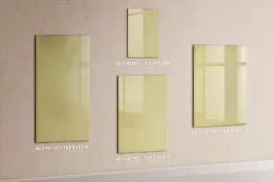 Törölhető tábla krém színű