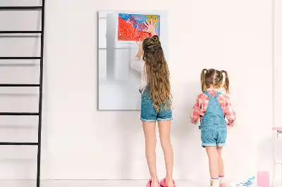 Írható mágneses tábla sötétfehér színű